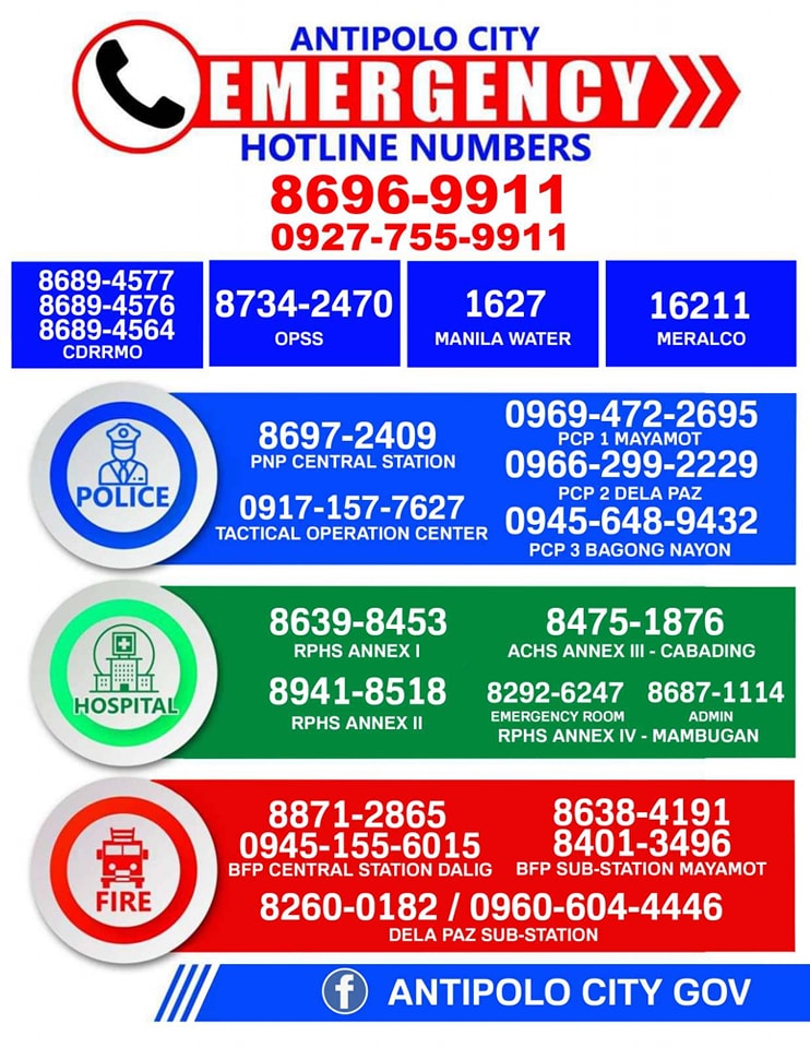 Emergency hotline